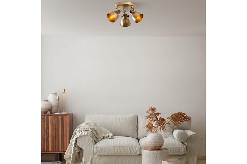 Taklampe Tyka Gull - Gull - Belysning - Innendørsbelysning & Lamper - Taklampe - Plafondlampe