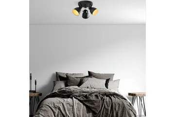 Taklampe Tyka Svart - Svart - Belysning - Innendørsbelysning & Lamper - Taklampe - Plafondlampe