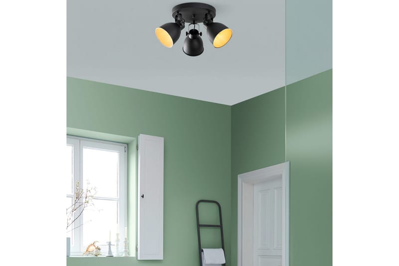 Taklampe Tyka Svart - Svart - Belysning - Innendørsbelysning & Lamper - Taklampe - Plafondlampe