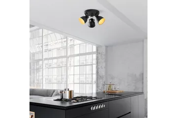 Taklampe Tyka Svart - Svart - Belysning - Innendørsbelysning & Lamper - Taklampe - Plafondlampe