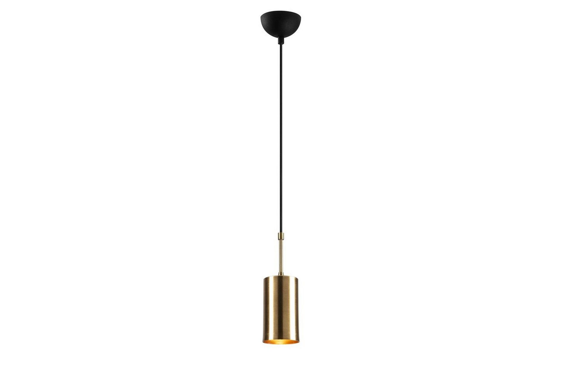 Taklampe Tyrel Gull / Svart Enkeltkontakt - Enkeltkontakt