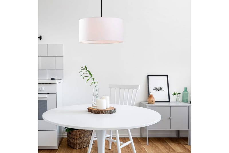 Taklampe Umber Hvit - 50 x 50 cm - Belysning - Innendørsbelysning & Lamper - Taklampe - Pendellamper & Hengelamper