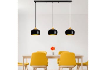 Taklampe Valen Svart - Svart - Belysning - Innendørsbelysning & Lamper - Taklampe - Pendellamper & Hengelamper