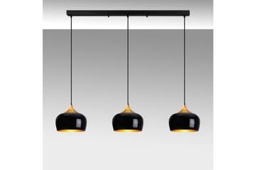 Taklampe Valen Svart - Svart - Belysning - Innendørsbelysning & Lamper - Taklampe - Pendellamper & Hengelamper