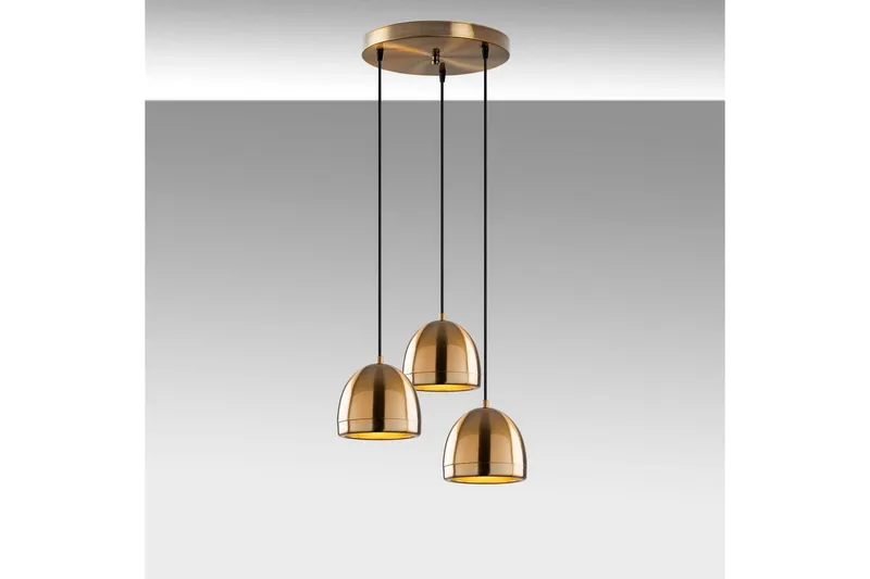 Taklampe Venor Rund Vintage - Kobber - Belysning - Innendørsbelysning & Lamper - Taklampe - Pendellamper & Hengelamper