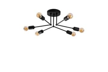 Taklampe Vilsa Svart - Svart - Belysning - Innendørsbelysning & Lamper - Taklampe - Plafondlampe