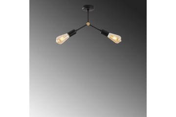 Taklampe Vilsa Svart - Svart - Belysning - Innendørsbelysning & Lamper - Taklampe - Plafondlampe