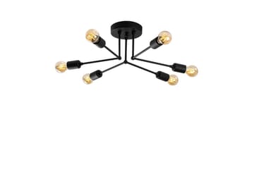 Taklampe Vilsa Svart - Svart - Belysning - Innendørsbelysning & Lamper - Taklampe - Plafondlampe
