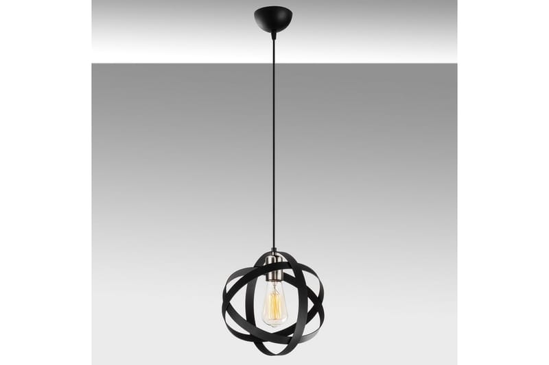 Taklampe Voroa Svart / Nikkel - Svart / Nikkel - Belysning - Innendørsbelysning & Lamper - Taklampe - Pendellamper & Hengelamper