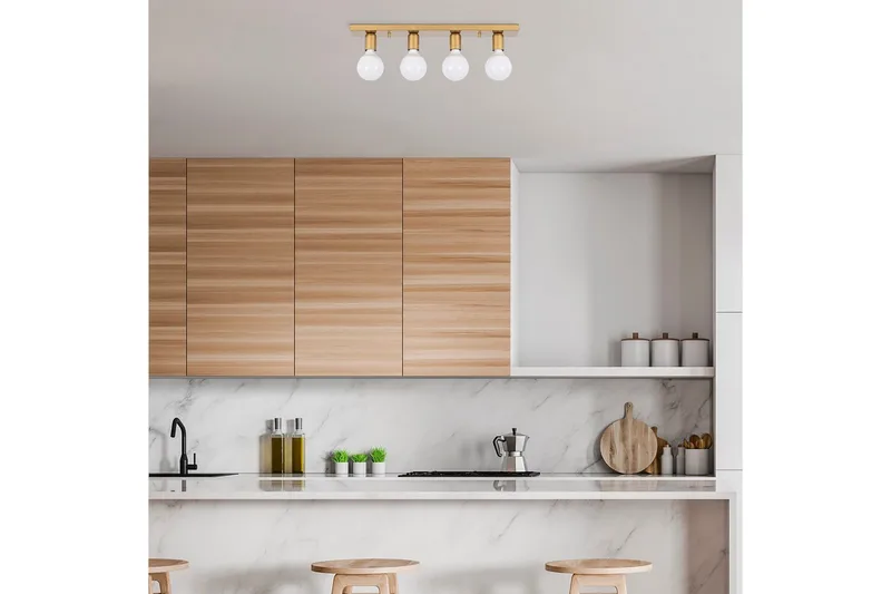 Taklampe Wostra Gull - Gull - Belysning - Innendørsbelysning & Lamper - Taklampe - Plafondlampe