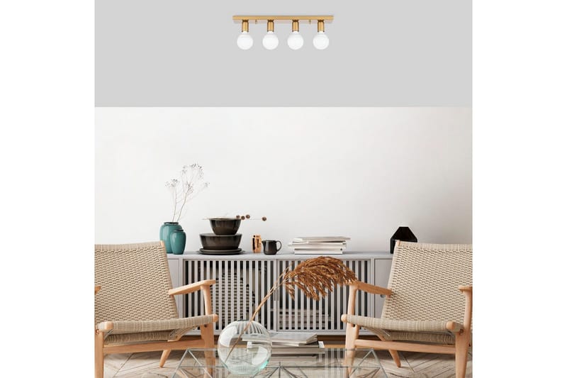 Taklampe Wostra Gull - Gull - Belysning - Innendørsbelysning & Lamper - Taklampe - Plafondlampe