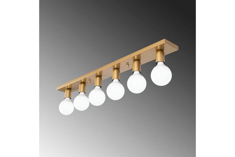 Taklampe Wostra Stor Gull - Gull - Belysning - Innendørsbelysning & Lamper - Taklampe - Pendellamper & Hengelamper