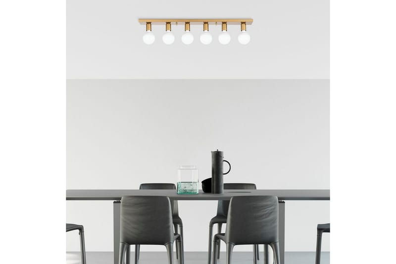 Taklampe Wostra Stor Gull - Gull - Belysning - Innendørsbelysning & Lamper - Taklampe - Pendellamper & Hengelamper