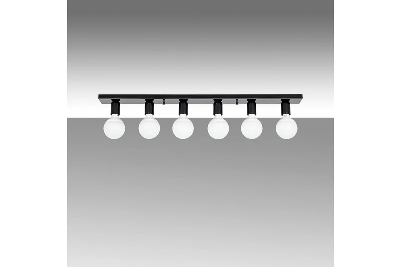 Taklampe Wostra Stor Svart / Hvit - Svart / Hvit - Belysning - Innendørsbelysning & Lamper - Taklampe - Pendellamper & Hengelamper