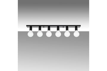 Taklampe Wostra Stor Svart / Hvit - Svart / Hvit - Belysning - Innendørsbelysning & Lamper - Taklampe - Pendellamper & Hengelamper
