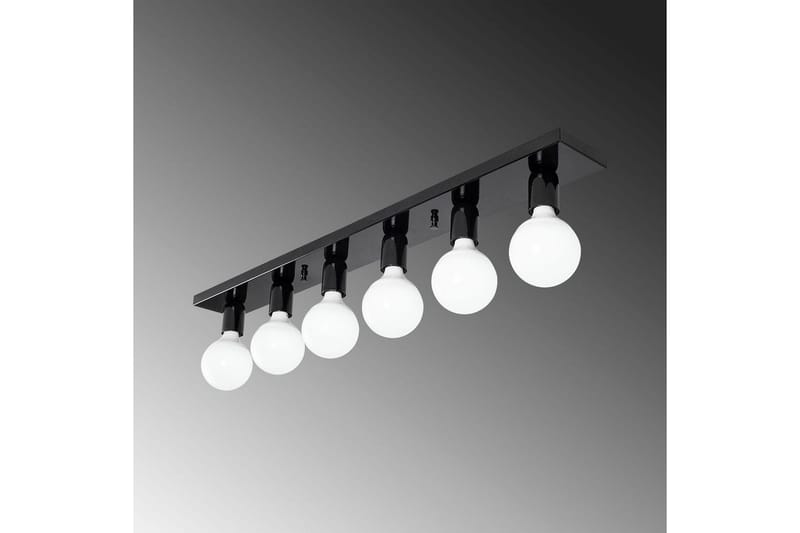 Taklampe Wostra Stor Svart / Hvit - Svart / Hvit - Belysning - Innendørsbelysning & Lamper - Taklampe - Pendellamper & Hengelamper