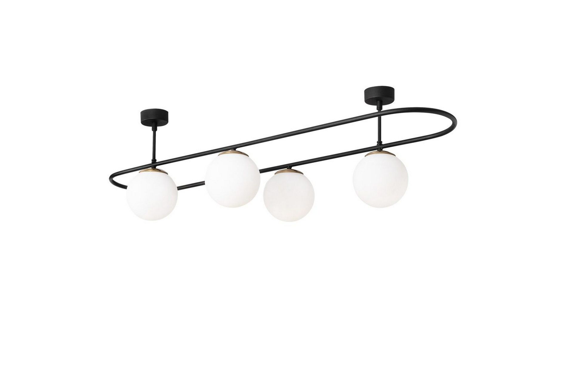 Taklampe Wynel Black / White Fire sokkel - Fire sokkel