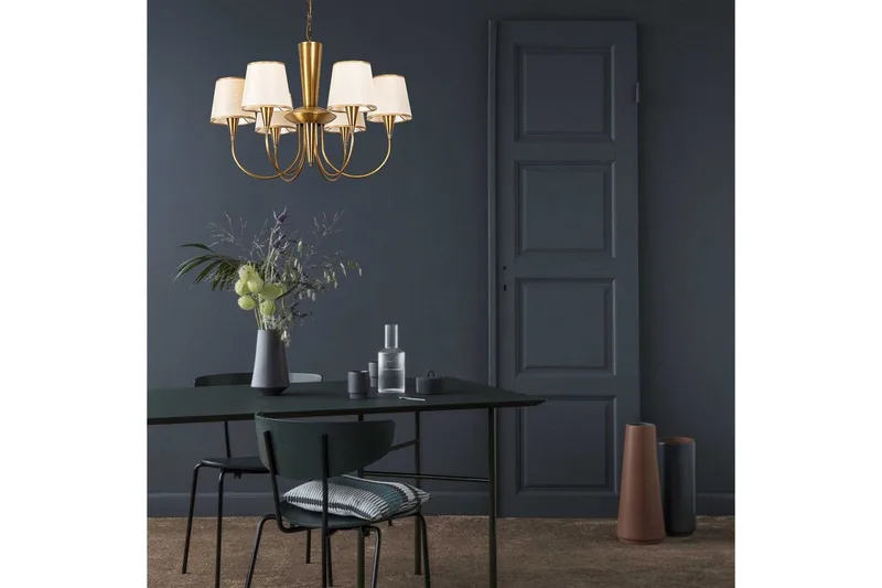 Taklampe Yelra Antikk - Gull - Belysning - Innendørsbelysning & Lamper - Taklampe - Pendellamper & Hengelamper