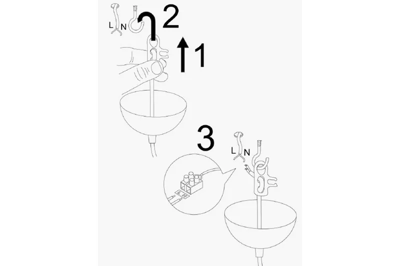 Taklampe Yelra Antikk - Gull - Belysning - Innendørsbelysning & Lamper - Taklampe - Pendellamper & Hengelamper