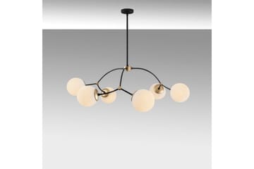 Taklampe Yenda Hvit / Svart - Svart/Hvit - Belysning - Innendørsbelysning & Lamper - Taklampe - Pendellamper & Hengelamper
