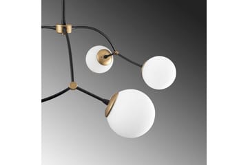 Taklampe Yenda Hvit / Svart - Svart/Hvit - Belysning - Innendørsbelysning & Lamper - Taklampe - Pendellamper & Hengelamper