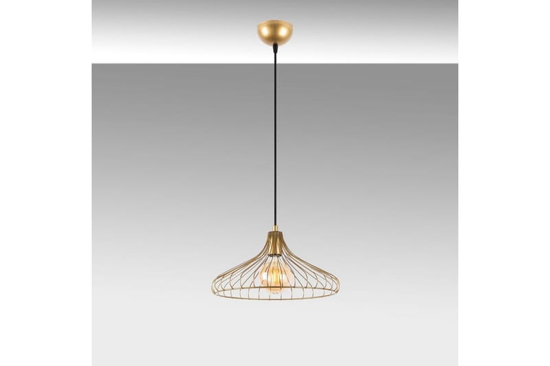 Taklampe Zairon Skinnende Gull - Skinnende Gull - Belysning - Innendørsbelysning & Lamper - Taklampe - Pendellamper & Hengelamper