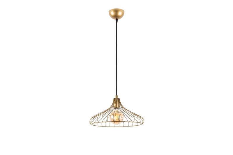 Taklampe Zairon Skinnende Gull - Skinnende Gull - Belysning - Innendørsbelysning & Lamper - Taklampe - Pendellamper & Hengelamper