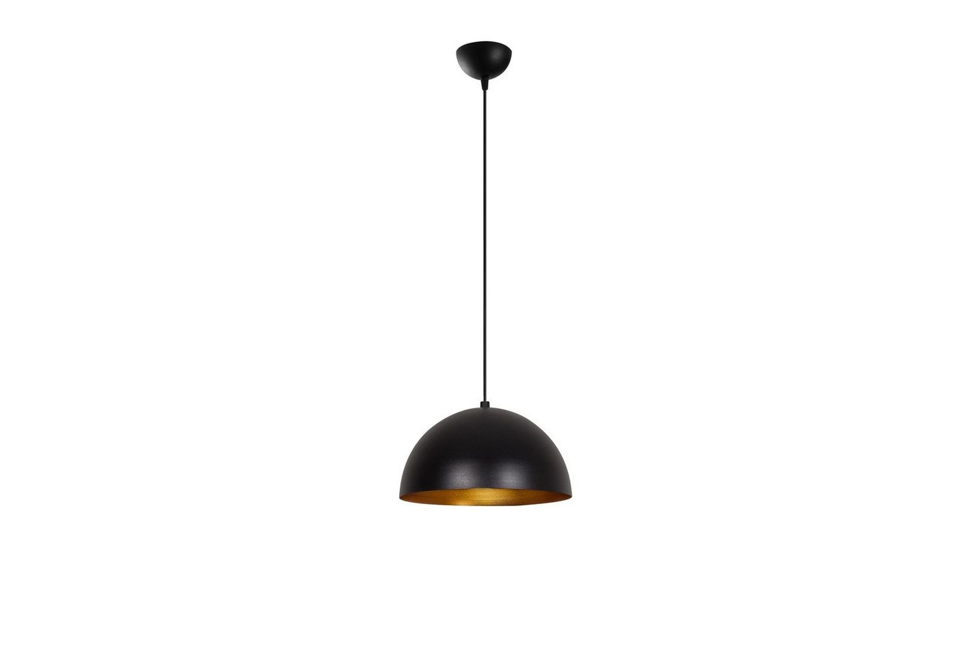 Taklampe Zephyra Svart / Gull - Diameter: 30 cm