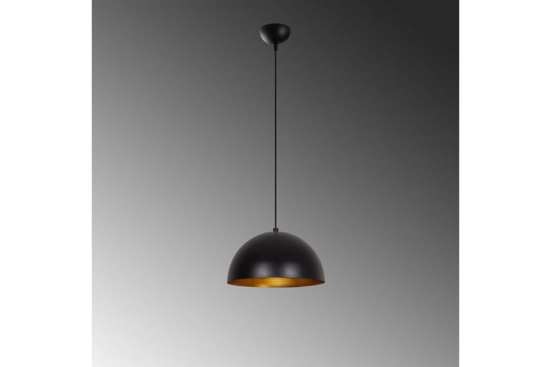 Taklampe Zephyra Svart / Gull - Diameter: 30 cm - Belysning - Innendørsbelysning & Lamper - Taklampe - Pendellamper & Hengelamper