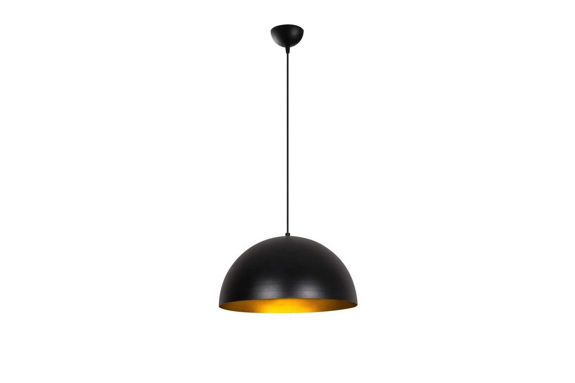 Taklampe Zephyra Svart / Gull - Diameter: 40 cm