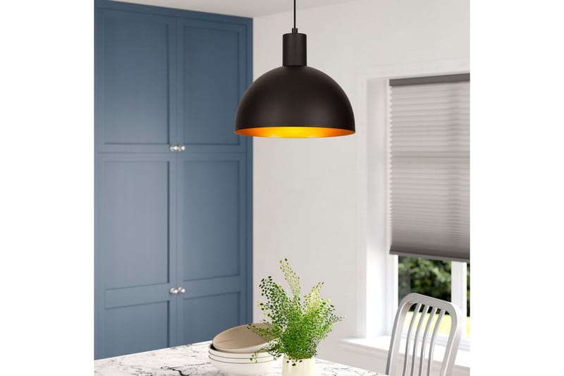 Taklampe Zephyra Svart / Gull - Svart - Belysning - Innendørsbelysning & Lamper - Taklampe - Pendellamper & Hengelamper