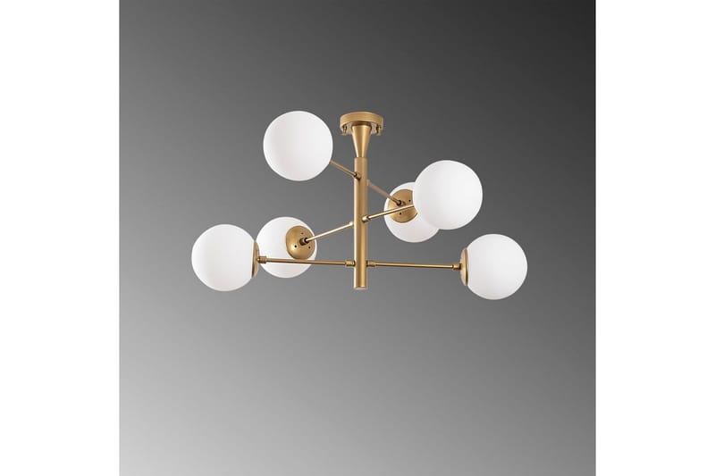 Taklampe Zurelle Gull - Gull - Belysning - Innendørsbelysning & Lamper - Taklampe - Plafondlampe