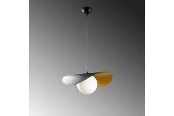 Taklampe Pelyn Svart / Hvit - Svart / Hvit - Belysning - Innendørsbelysning & Lamper - Taklampe - Pendellamper & Hengelamper