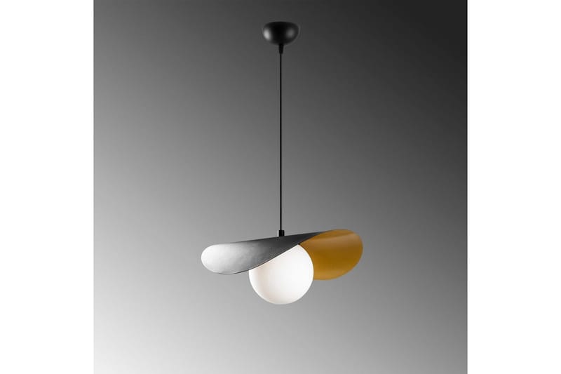 Taklampe Pelyn Svart / Hvit - Svart / Hvit - Belysning - Innendørsbelysning & Lamper - Taklampe - Pendellamper & Hengelamper