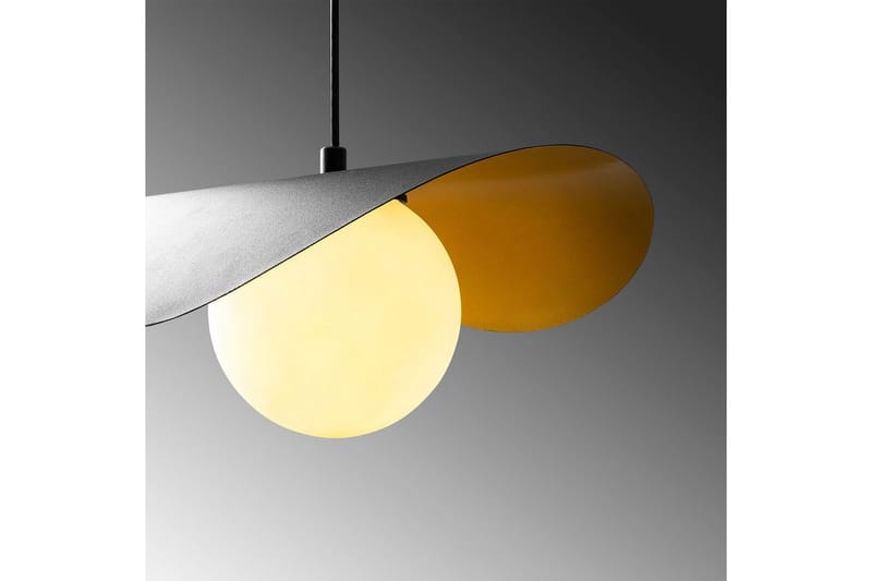 Taklampe Pelyn Svart / Hvit - Svart / Hvit - Belysning - Innendørsbelysning & Lamper - Taklampe - Pendellamper & Hengelamper