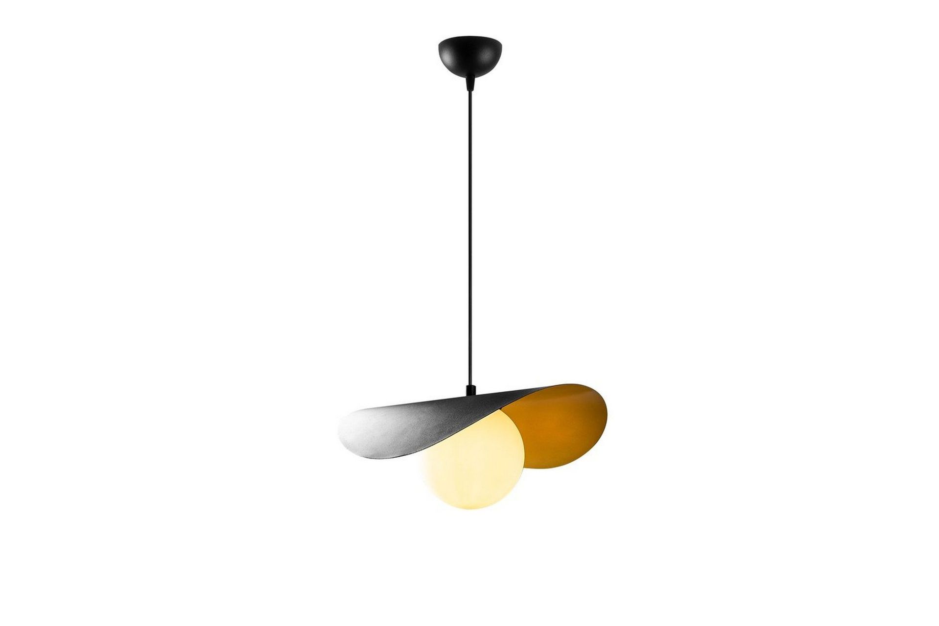 Taklampe Pelyn Svart / Hvit - Svart / Hvit