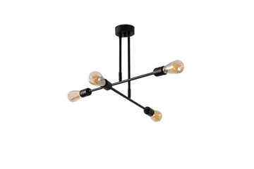 Taklampe Pareek Svart - Svart - Belysning - Innendørsbelysning & Lamper - Taklampe - Plafondlampe