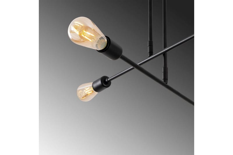 Taklampe Pareek Svart - Svart - Belysning - Innendørsbelysning & Lamper - Taklampe - Plafondlampe