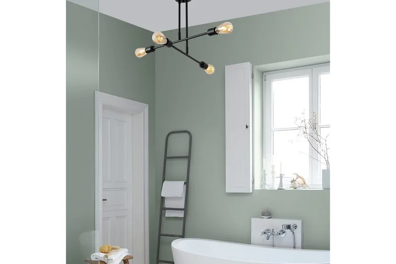 Taklampe Pareek Svart - Svart - Belysning - Innendørsbelysning & Lamper - Taklampe - Plafondlampe