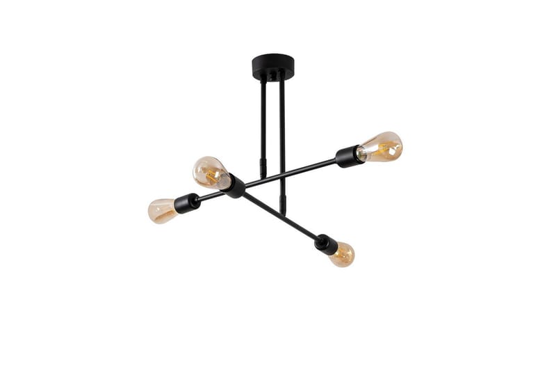 Taklampe Pareek Svart - Svart - Belysning - Innendørsbelysning & Lamper - Taklampe - Plafondlampe