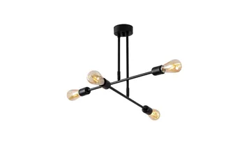 Taklampe Pareek Svart - Svart - Belysning - Innendørsbelysning & Lamper - Taklampe - Plafondlampe