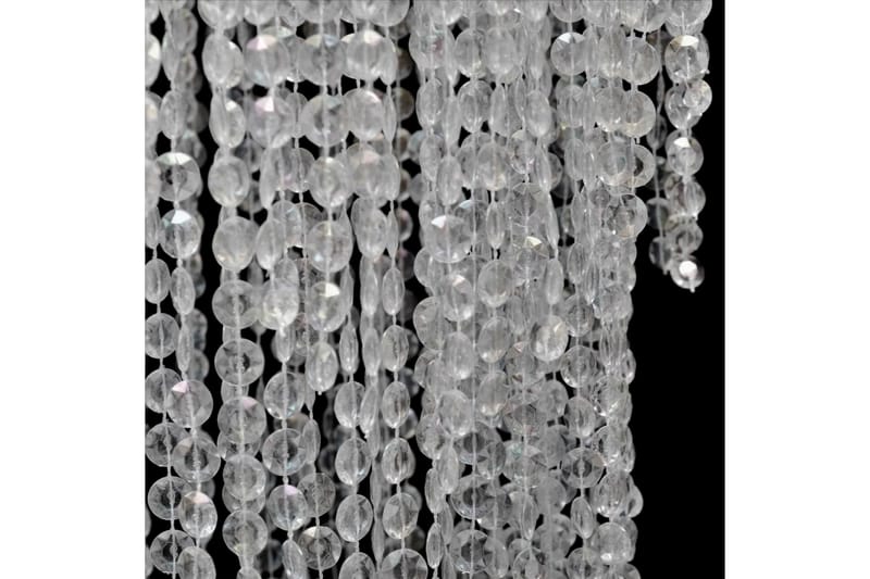 Taklampe/lysekrone 26 x 70 cm - Transparent - Krystallkrone & takkrone - Stuelampe - Soveromslampe