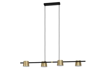 Takpendel Eglo Altamira Svart/Messing - Belysning - Innendørsbelysning & Lamper - Taklampe - Pendellamper & Hengelamper