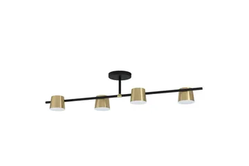Takpendel Eglo Altamira Svart/Messing - Belysning - Innendørsbelysning & Lamper - Taklampe - Pendellamper & Hengelamper