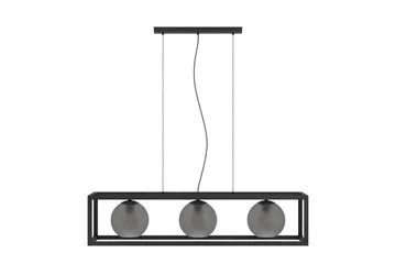 Takpendel Eglo Arangona Svart/Grå Ramme med 3 Lamper - Belysning - Innendørsbelysning & Lamper - Taklampe - Pendellamper & Hengelamper