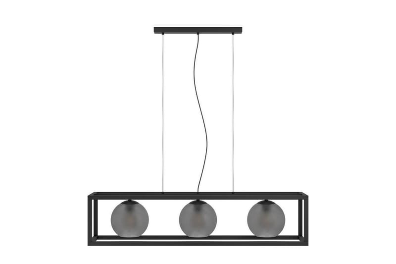 Takpendel Eglo Arangona Svart/Grå Ramme med 3 Lamper - Belysning - Innendørsbelysning & Lamper - Taklampe - Pendellamper & Hengelamper