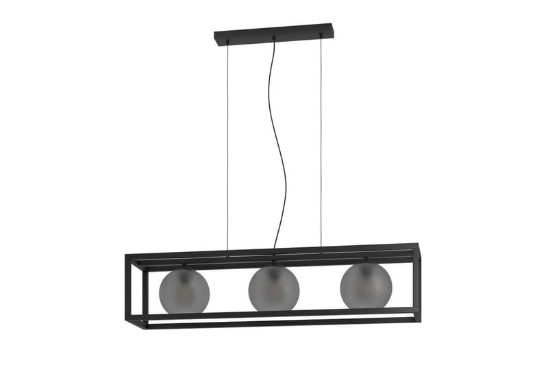 Takpendel Eglo Arangona Svart/Grå Ramme med 3 Lamper - Belysning - Innendørsbelysning & Lamper - Taklampe - Pendellamper & Hengelamper