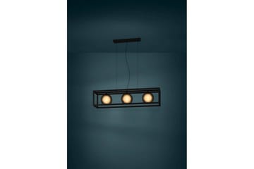 Takpendel Eglo Arangona Svart/Grå Ramme med 3 Lamper - Belysning - Innendørsbelysning & Lamper - Taklampe - Pendellamper & Hengelamper