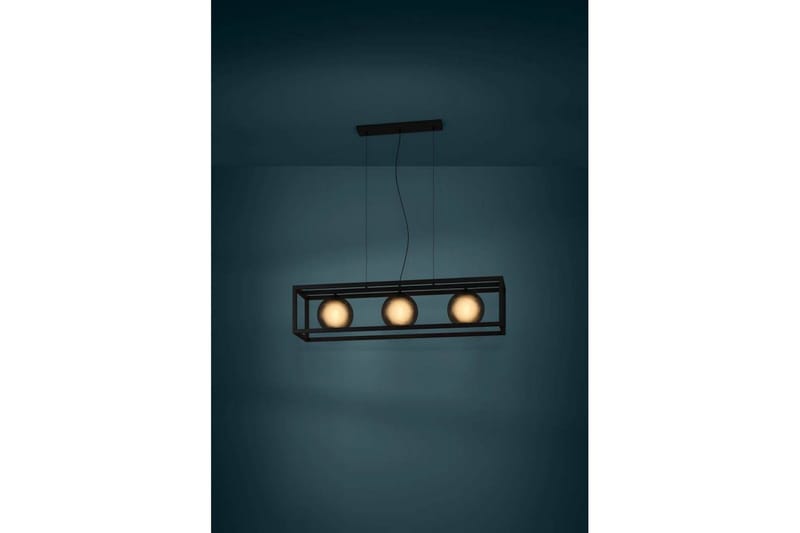 Takpendel Eglo Arangona Svart/Grå Ramme med 3 Lamper - Belysning - Innendørsbelysning & Lamper - Taklampe - Pendellamper & Hengelamper