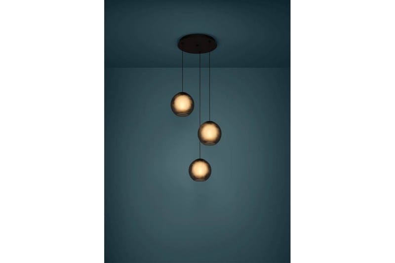 Takpendel Eglo Arangona Svart/Grå Pendel med 3 Lamper - Belysning - Innendørsbelysning & Lamper - Taklampe - Pendellamper & Hengelamper